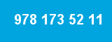 978 173 52 11